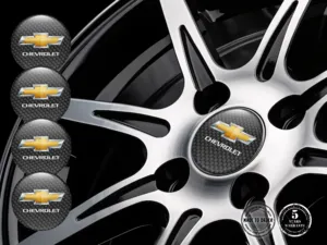 Chevrolet  Adesivo Coprimozzo Design Etichette Cupola Stilose